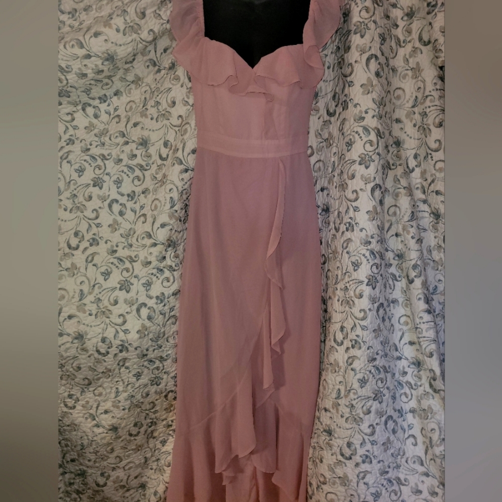 Shein Sz. Sm Maxi Ruffled Dress